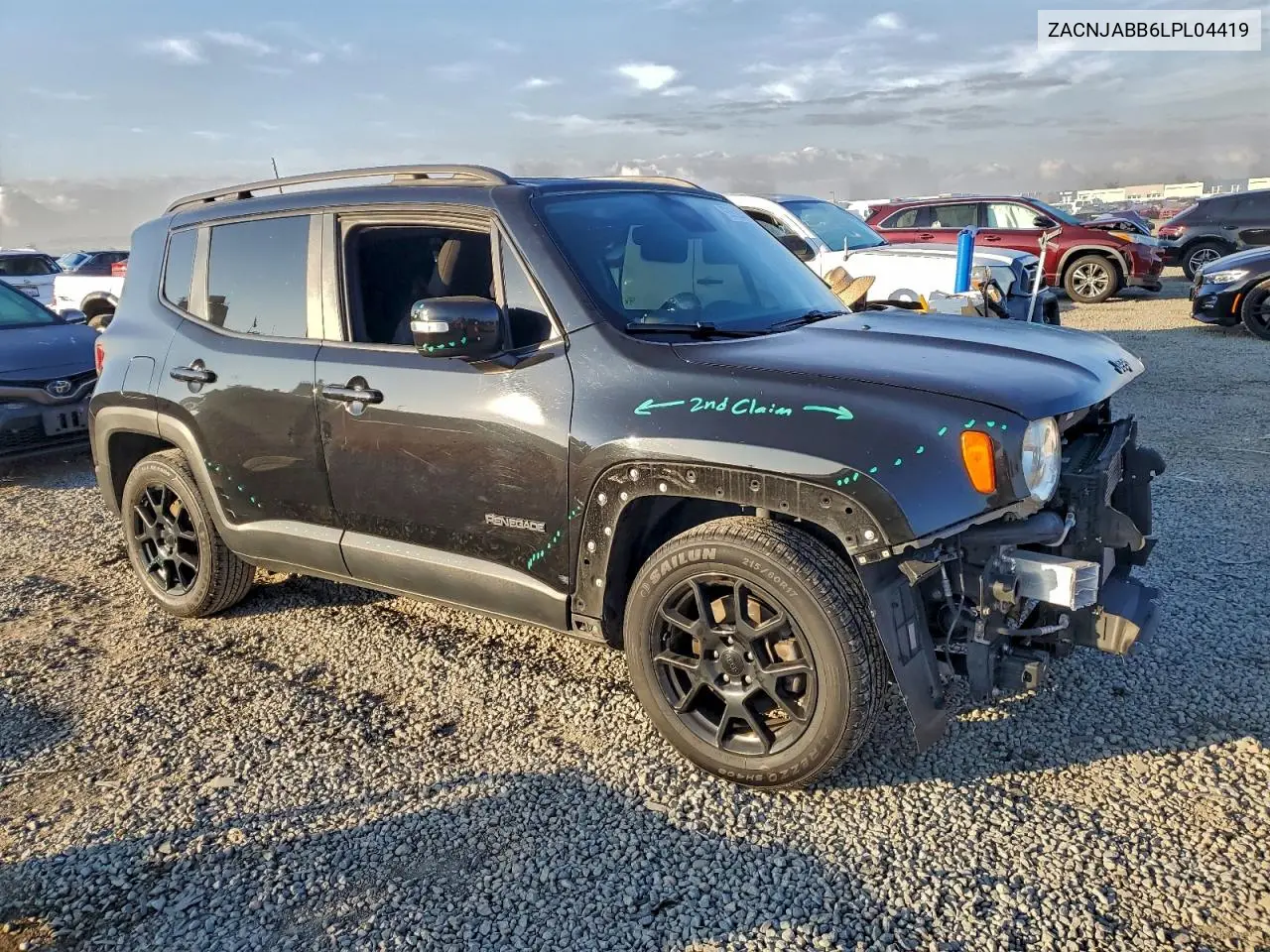 ZACNJABB6LPL04419 2020 Jeep Renegade Latitude
