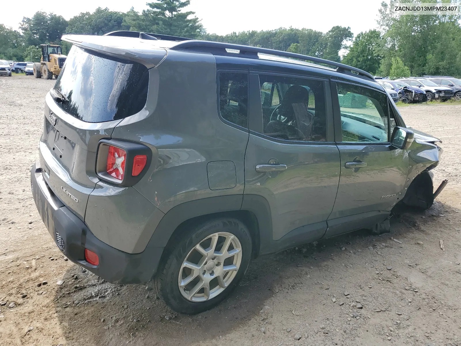 2021 Jeep Renegade Limited VIN: ZACNJDD13MPM23407 Lot: 65107654