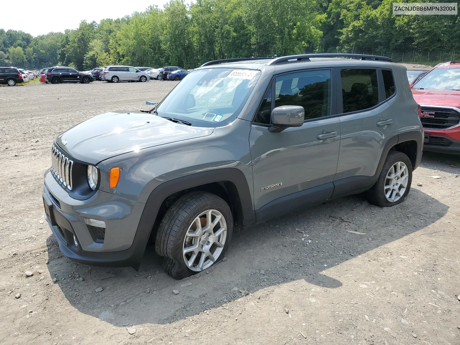 2021 Jeep Renegade Latitude VIN: ZACNJDBB6MPN32004 Lot: 65569574