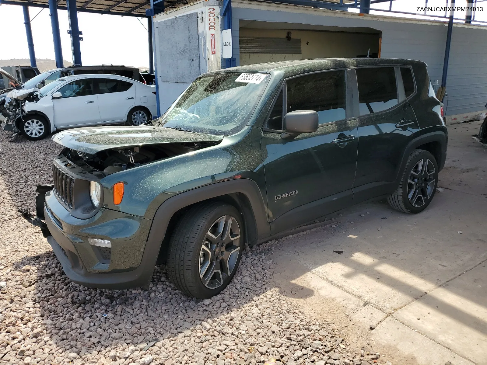 ZACNJCABXMPM24013 2021 Jeep Renegade Sport