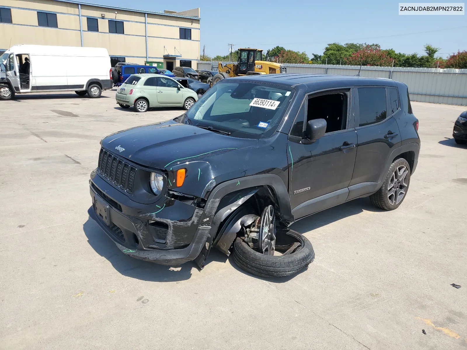 2021 Jeep Renegade Sport VIN: ZACNJDAB2MPN27822 Lot: 66393114