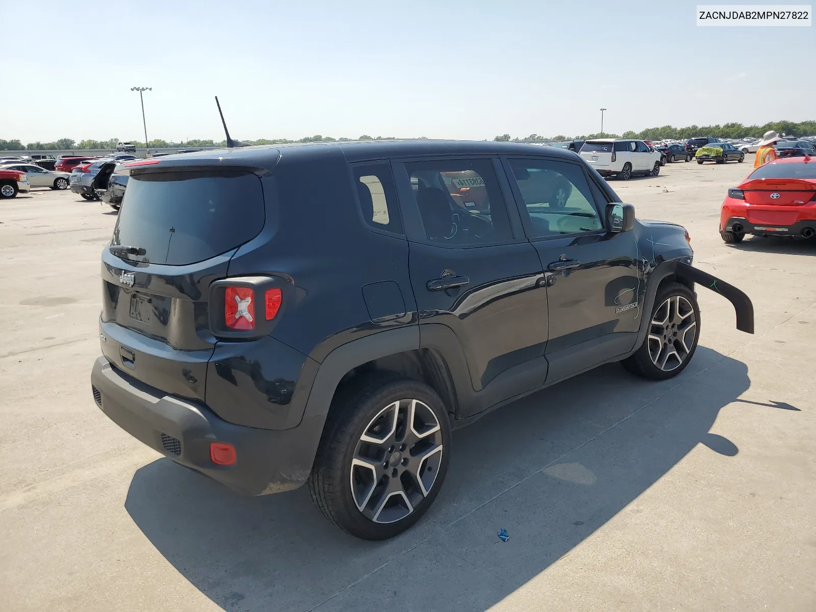 2021 Jeep Renegade Sport VIN: ZACNJDAB2MPN27822 Lot: 66393114