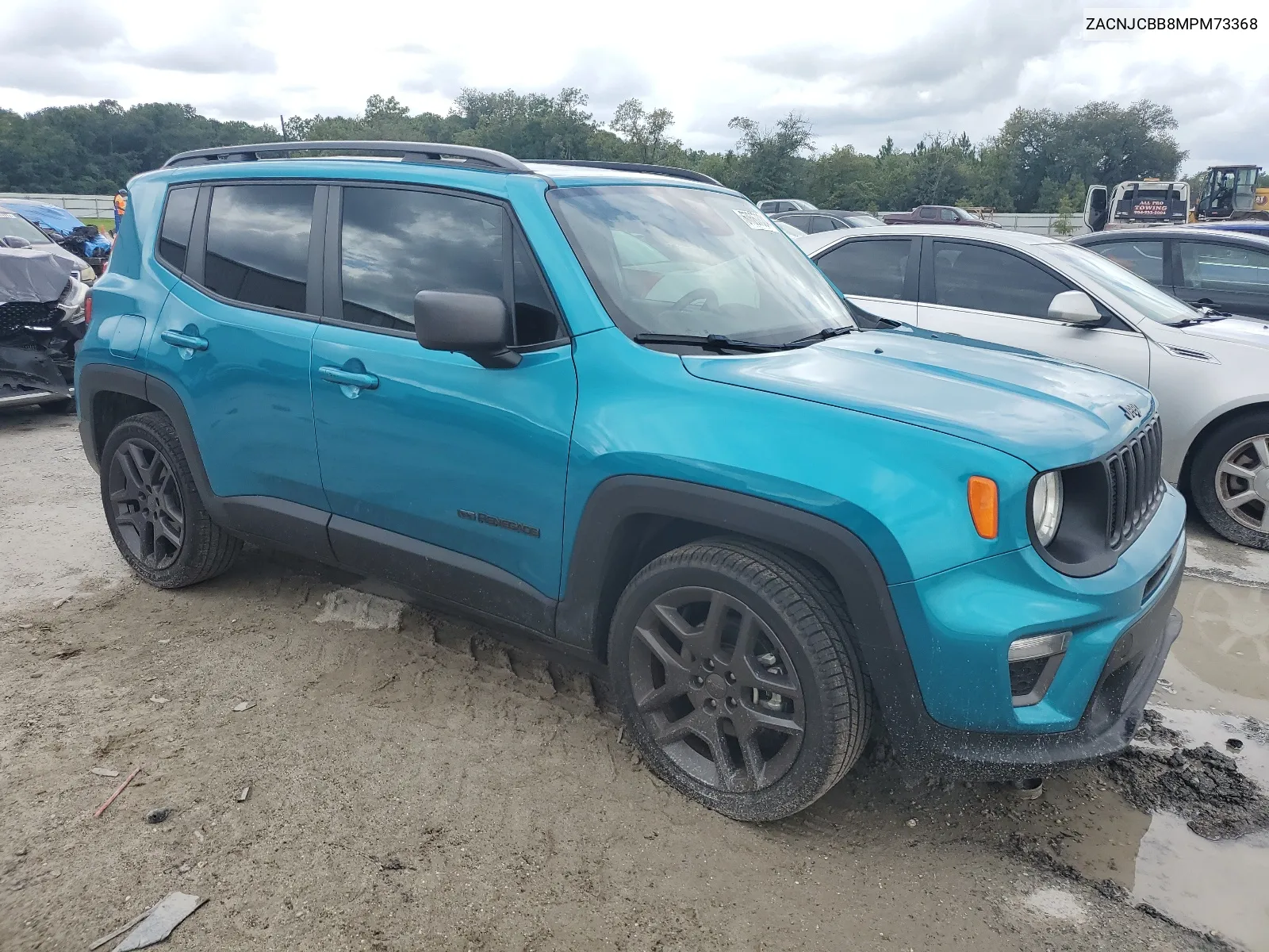 2021 Jeep Renegade Latitude VIN: ZACNJCBB8MPM73368 Lot: 67667024