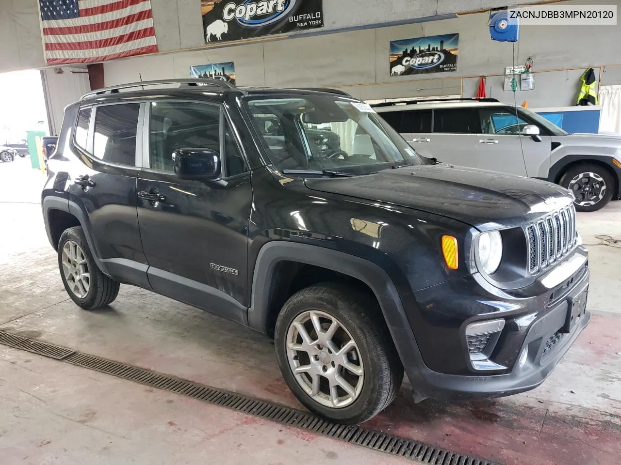 2021 Jeep Renegade Latitude VIN: ZACNJDBB3MPN20120 Lot: 68953604