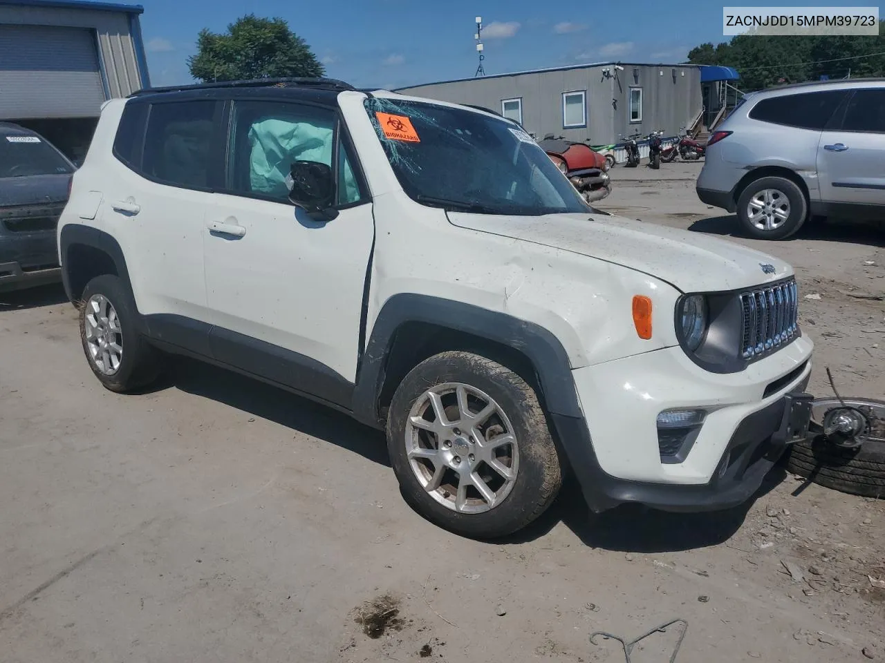 2021 Jeep Renegade Limited VIN: ZACNJDD15MPM39723 Lot: 69220654