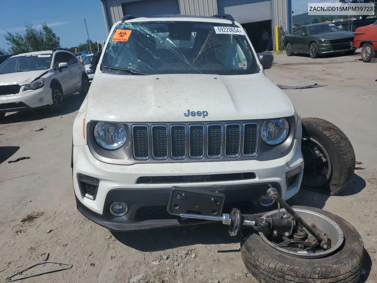 2021 Jeep Renegade Limited VIN: ZACNJDD15MPM39723 Lot: 69220654