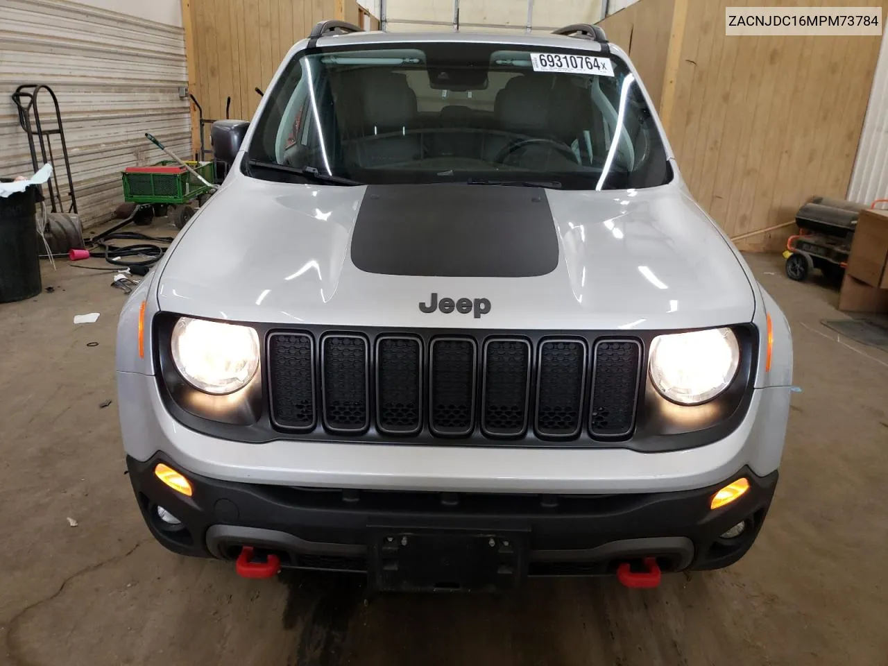 2021 Jeep Renegade Trailhawk VIN: ZACNJDC16MPM73784 Lot: 69310764