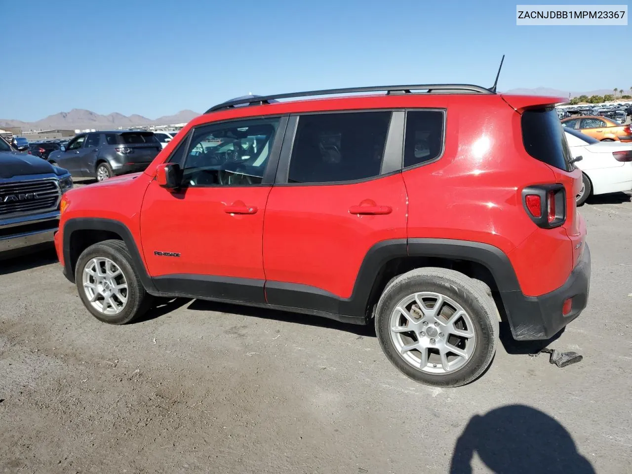 2021 Jeep Renegade Latitude VIN: ZACNJDBB1MPM23367 Lot: 69341914