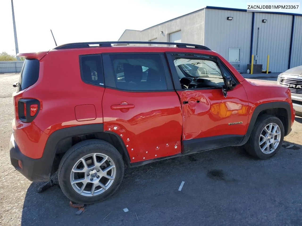 2021 Jeep Renegade Latitude VIN: ZACNJDBB1MPM23367 Lot: 69341914