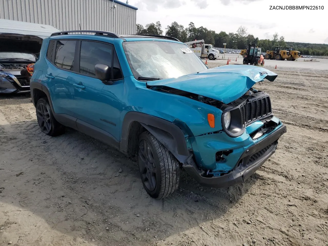 ZACNJDBB8MPN22610 2021 Jeep Renegade Latitude