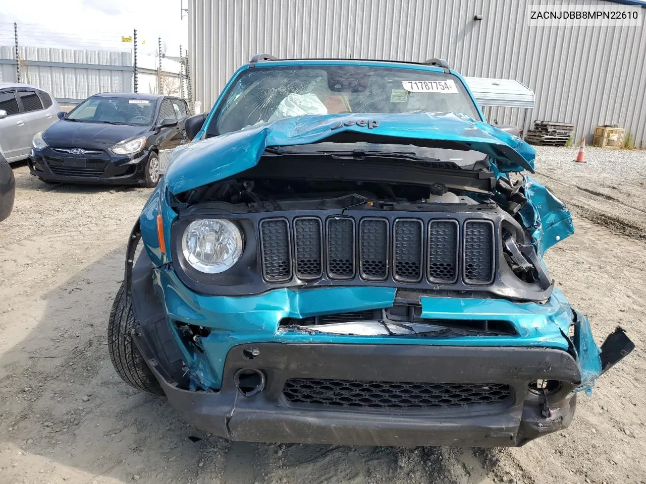 ZACNJDBB8MPN22610 2021 Jeep Renegade Latitude