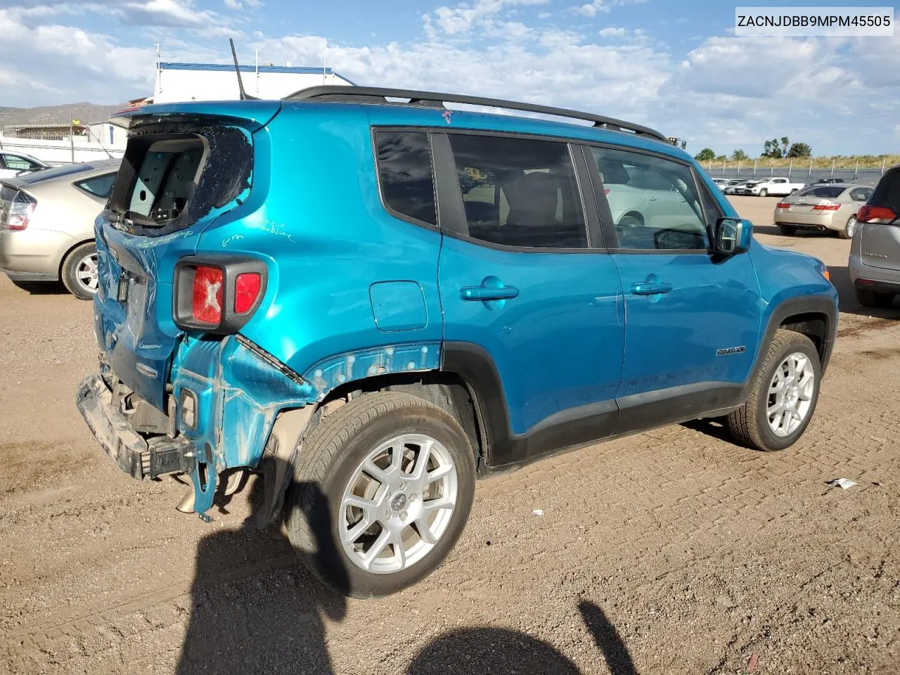 ZACNJDBB9MPM45505 2021 Jeep Renegade Latitude