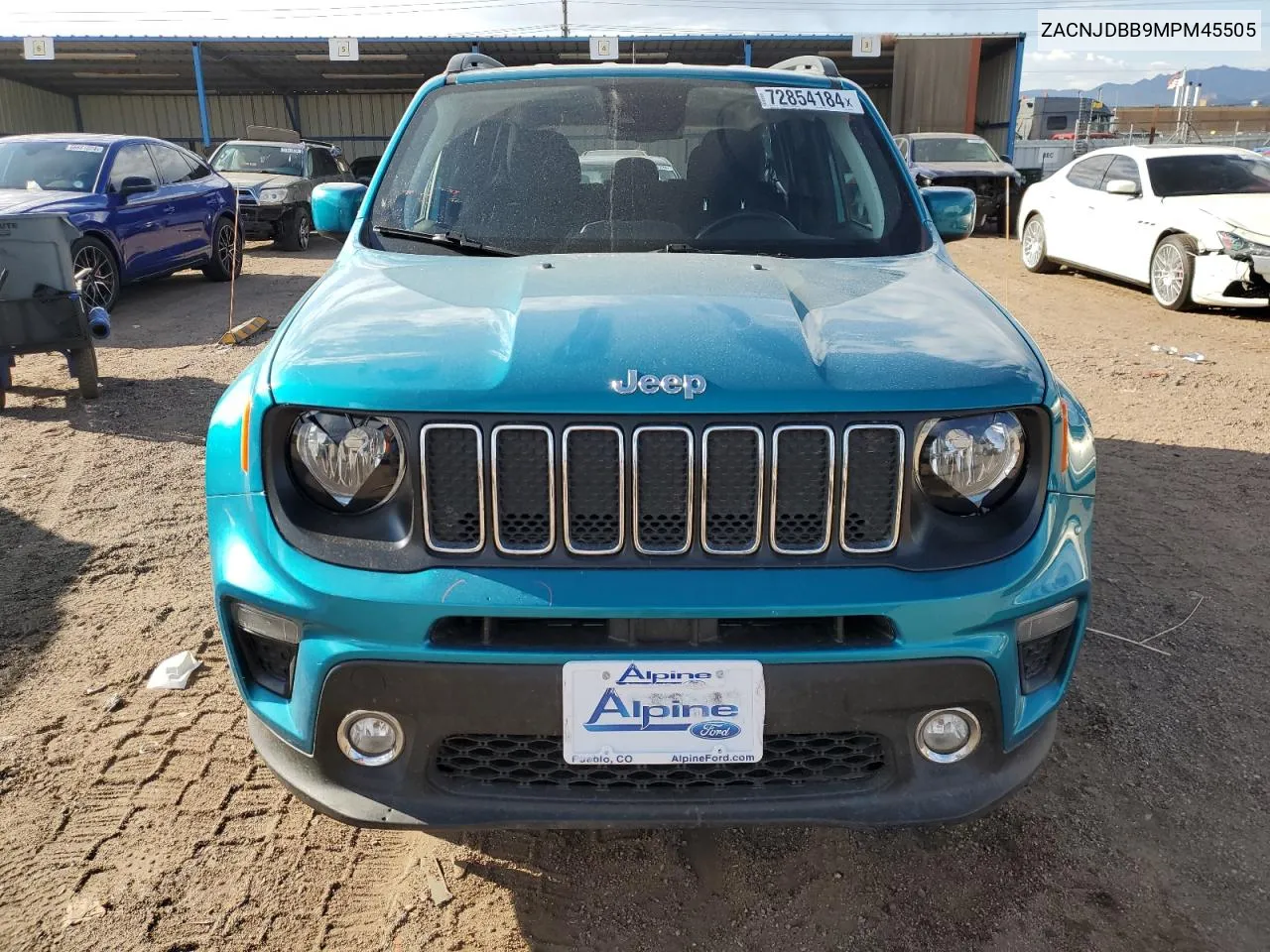 ZACNJDBB9MPM45505 2021 Jeep Renegade Latitude