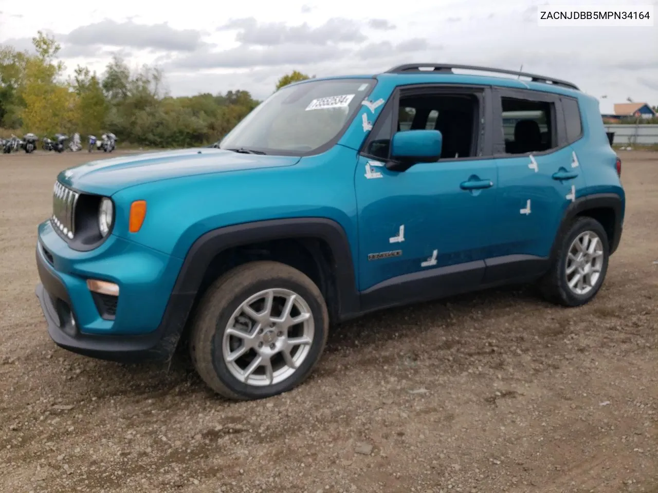 ZACNJDBB5MPN34164 2021 Jeep Renegade Latitude