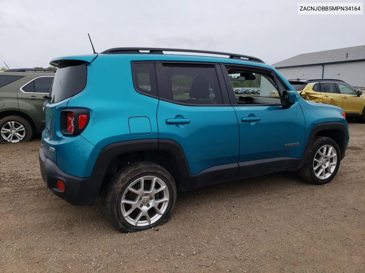 2021 Jeep Renegade Latitude VIN: ZACNJDBB5MPN34164 Lot: 73552534