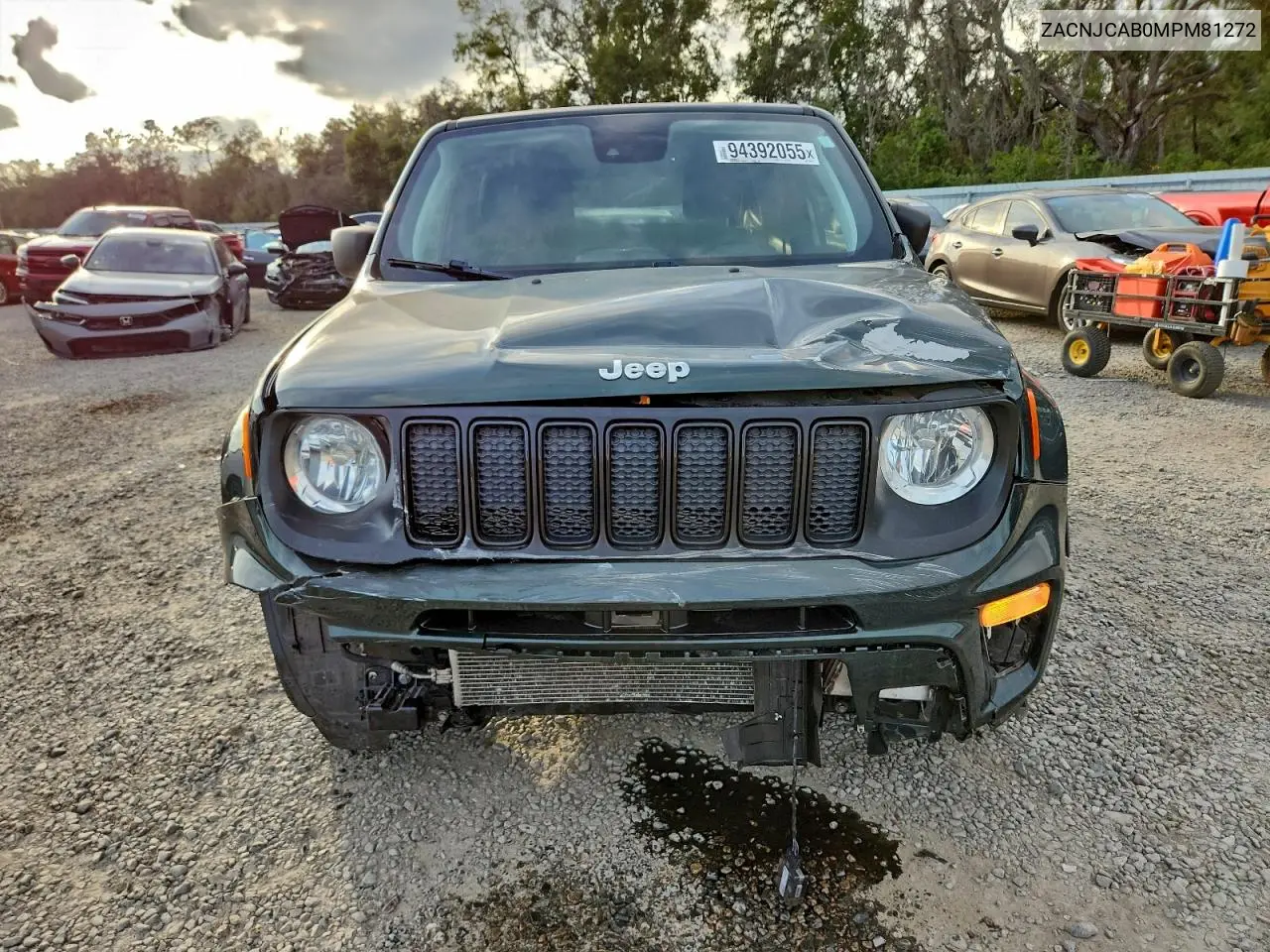 ZACNJCAB0MPM81272 2021 Jeep Renegade Sport