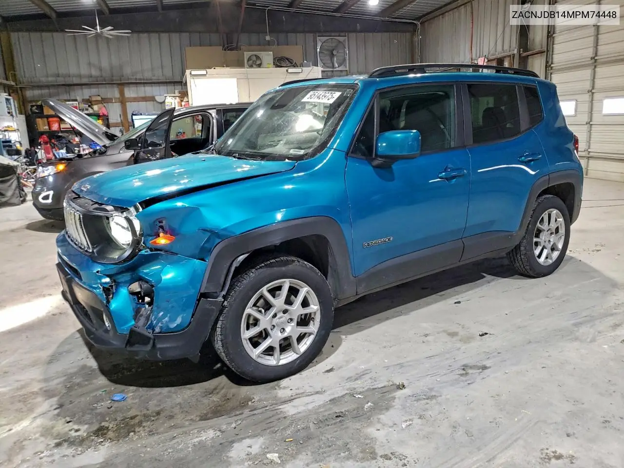 ZACNJDB14MPM74448 2021 Jeep Renegade Latitude