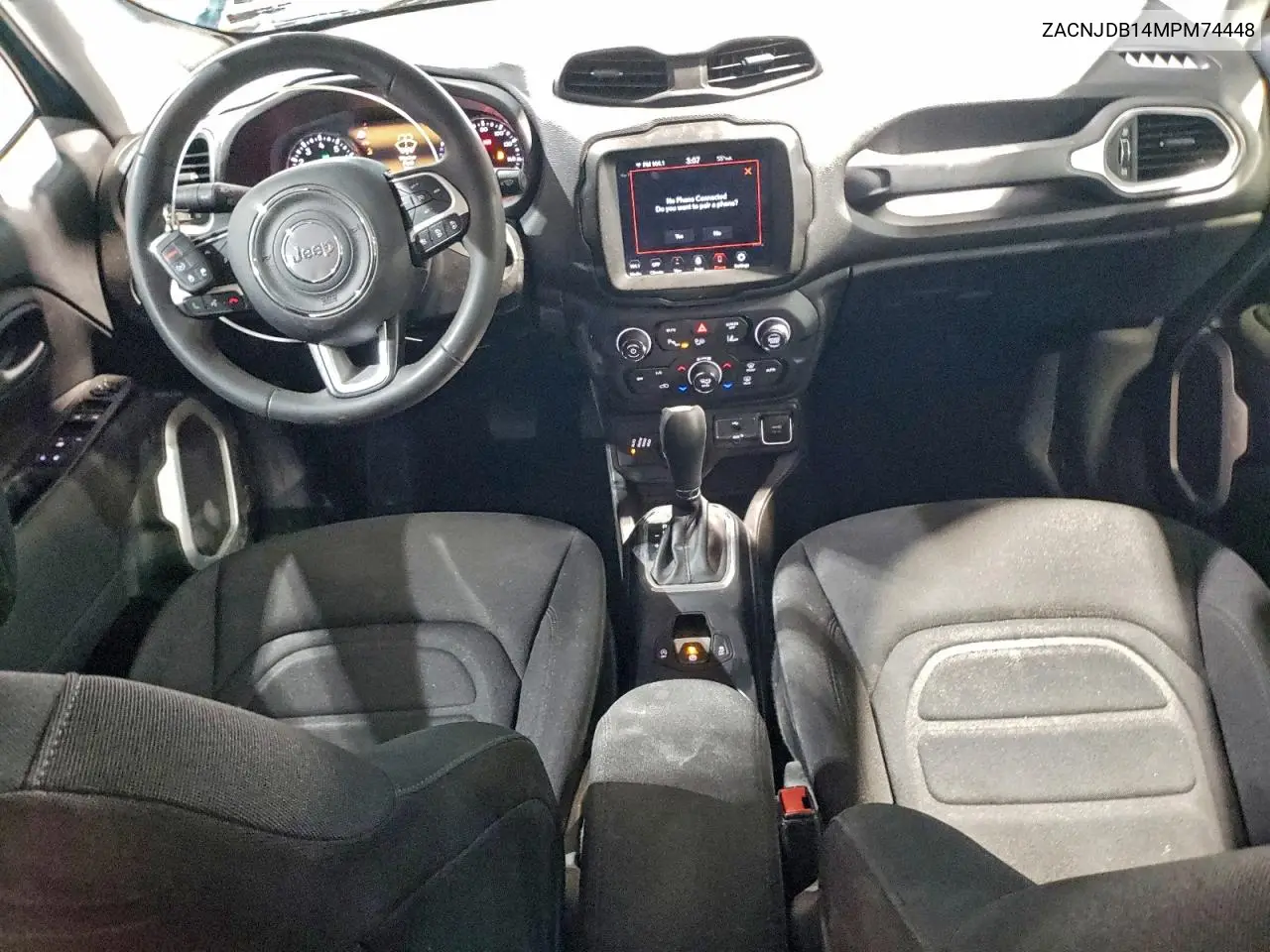 ZACNJDB14MPM74448 2021 Jeep Renegade Latitude