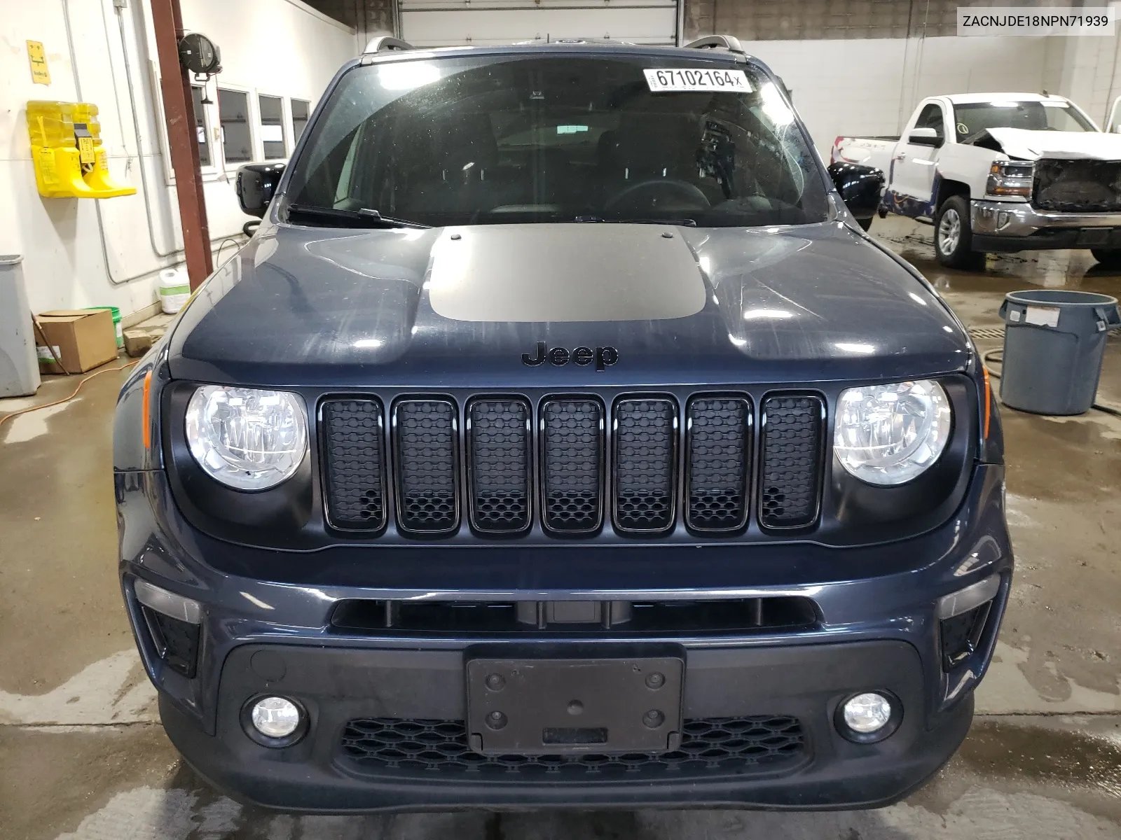 2022 Jeep Renegade Altitude VIN: ZACNJDE18NPN71939 Lot: 67102164