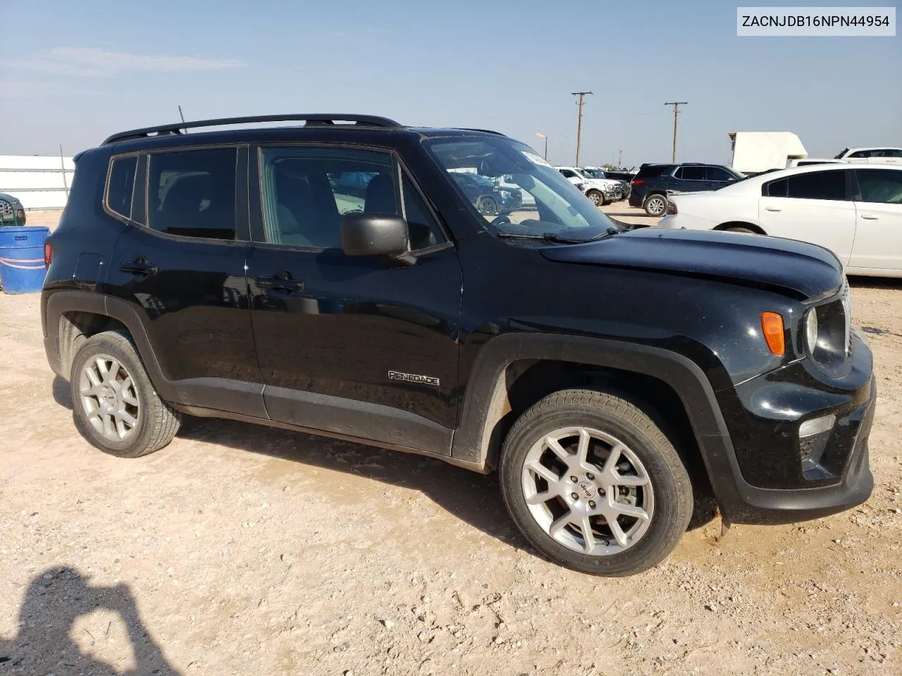 2022 Jeep Renegade Latitude VIN: ZACNJDB16NPN44954 Lot: 70400634