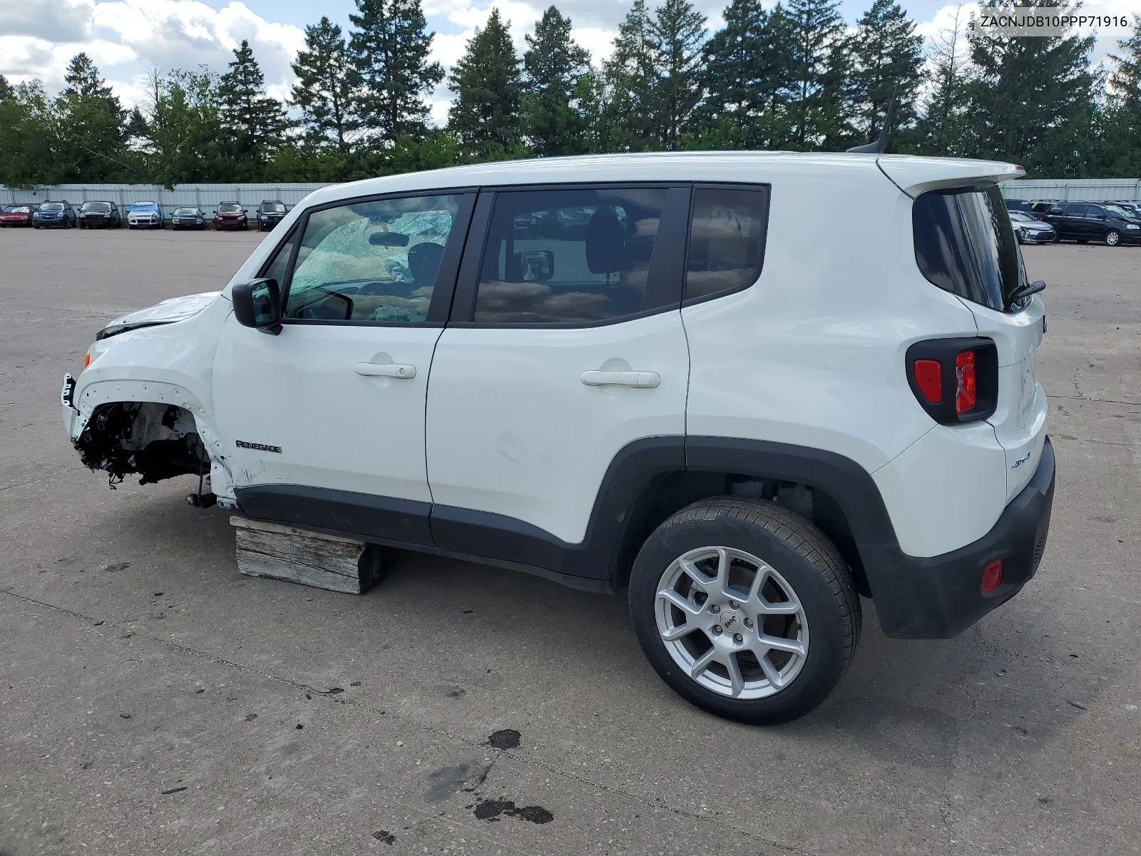 2023 Jeep Renegade Latitude VIN: ZACNJDB10PPP71916 Lot: 63532624