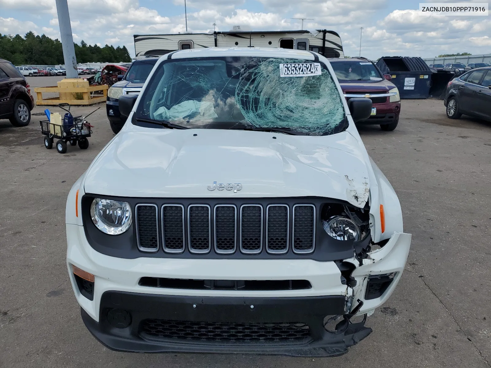 ZACNJDB10PPP71916 2023 Jeep Renegade Latitude