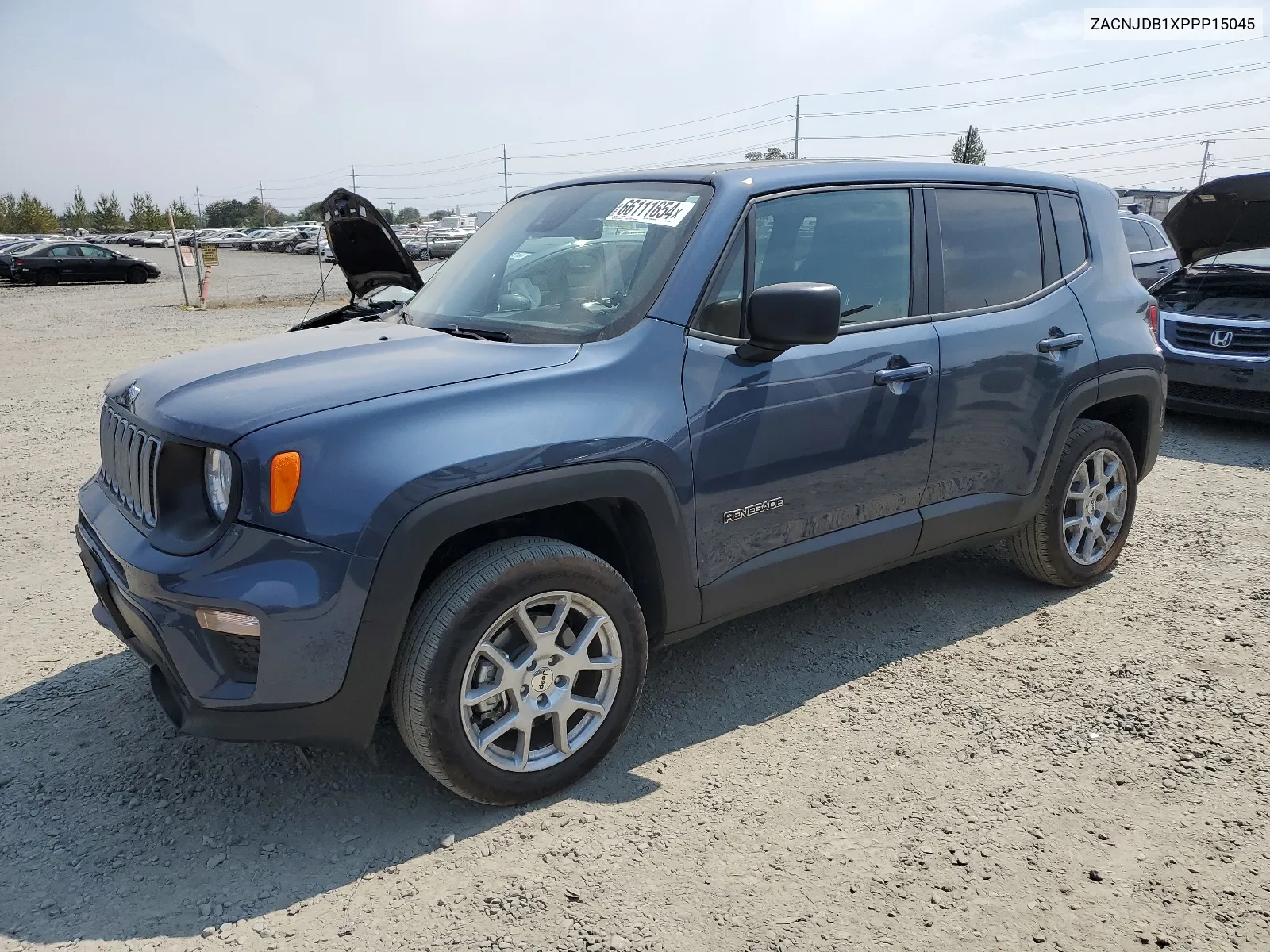 2023 Jeep Renegade Latitude VIN: ZACNJDB1XPPP15045 Lot: 66111654