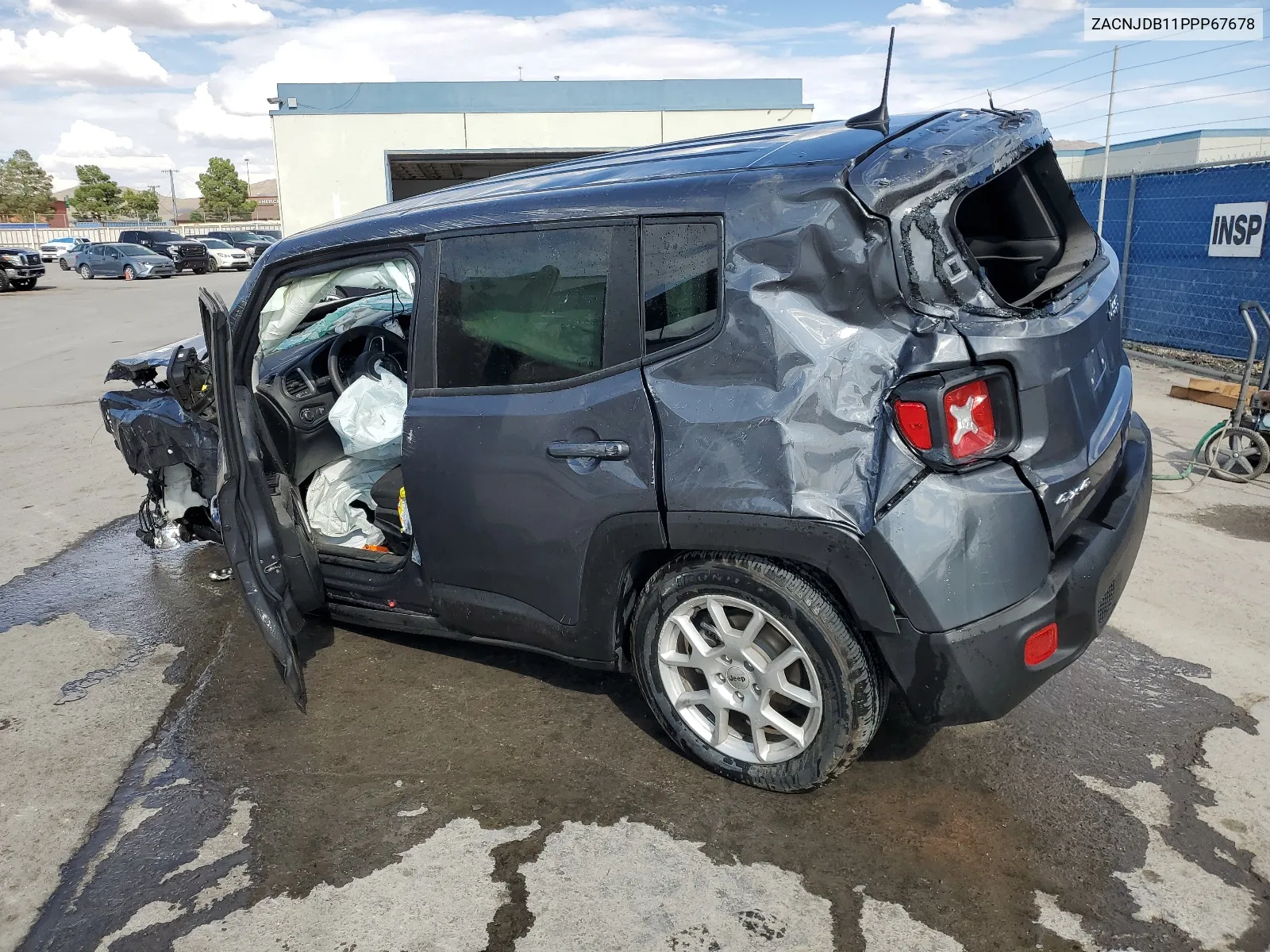 2023 Jeep Renegade Latitude VIN: ZACNJDB11PPP67678 Lot: 67360644