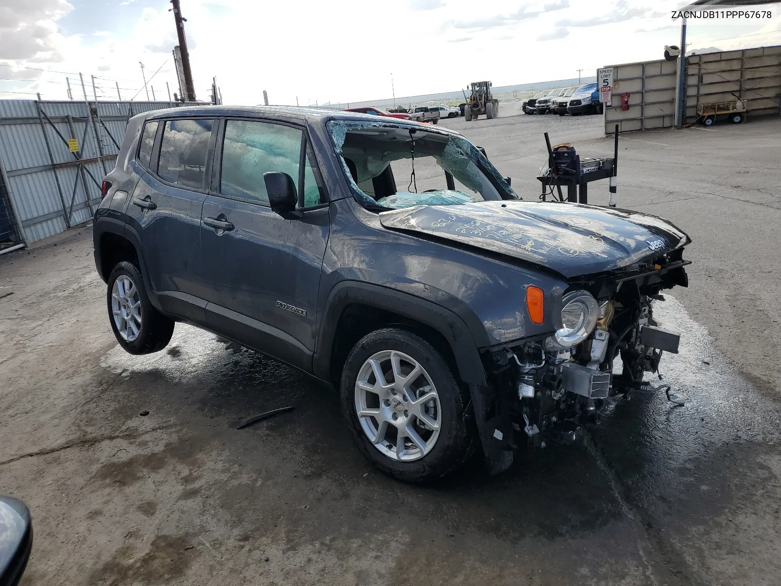 ZACNJDB11PPP67678 2023 Jeep Renegade Latitude