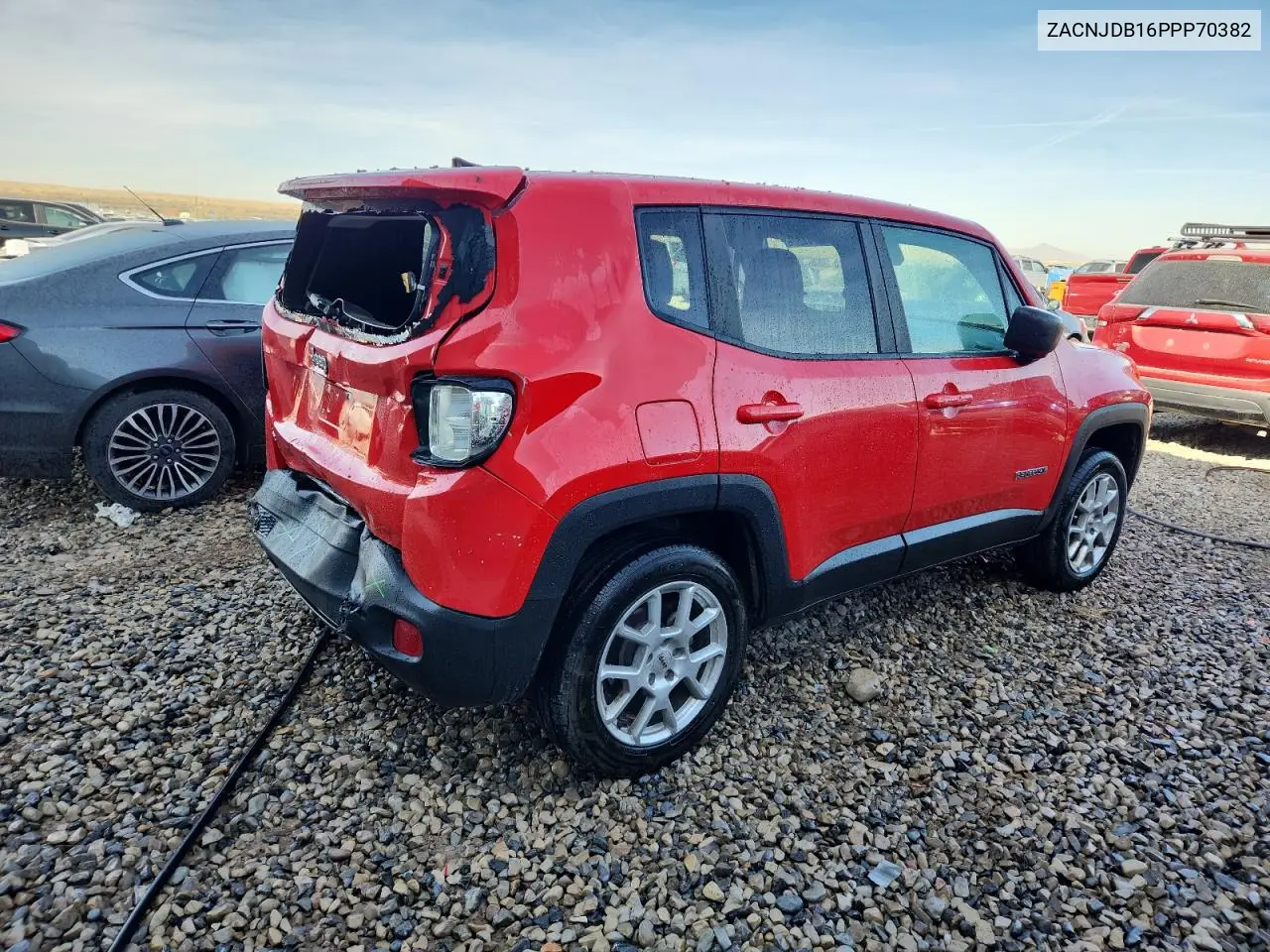 ZACNJDB16PPP70382 2023 Jeep Renegade Latitude