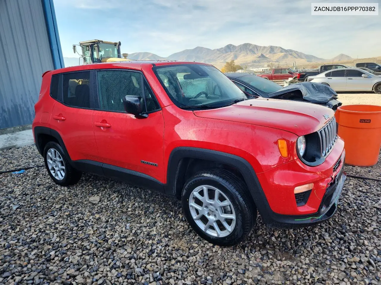 ZACNJDB16PPP70382 2023 Jeep Renegade Latitude