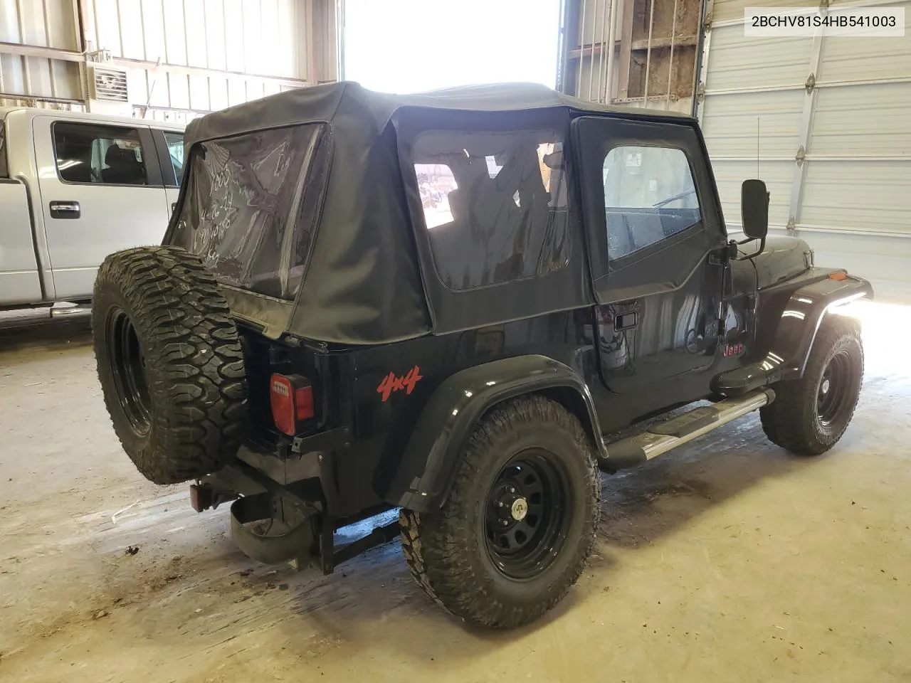 1987 Jeep Wrangler VIN: 2BCHV81S4HB541003 Lot: 54055644