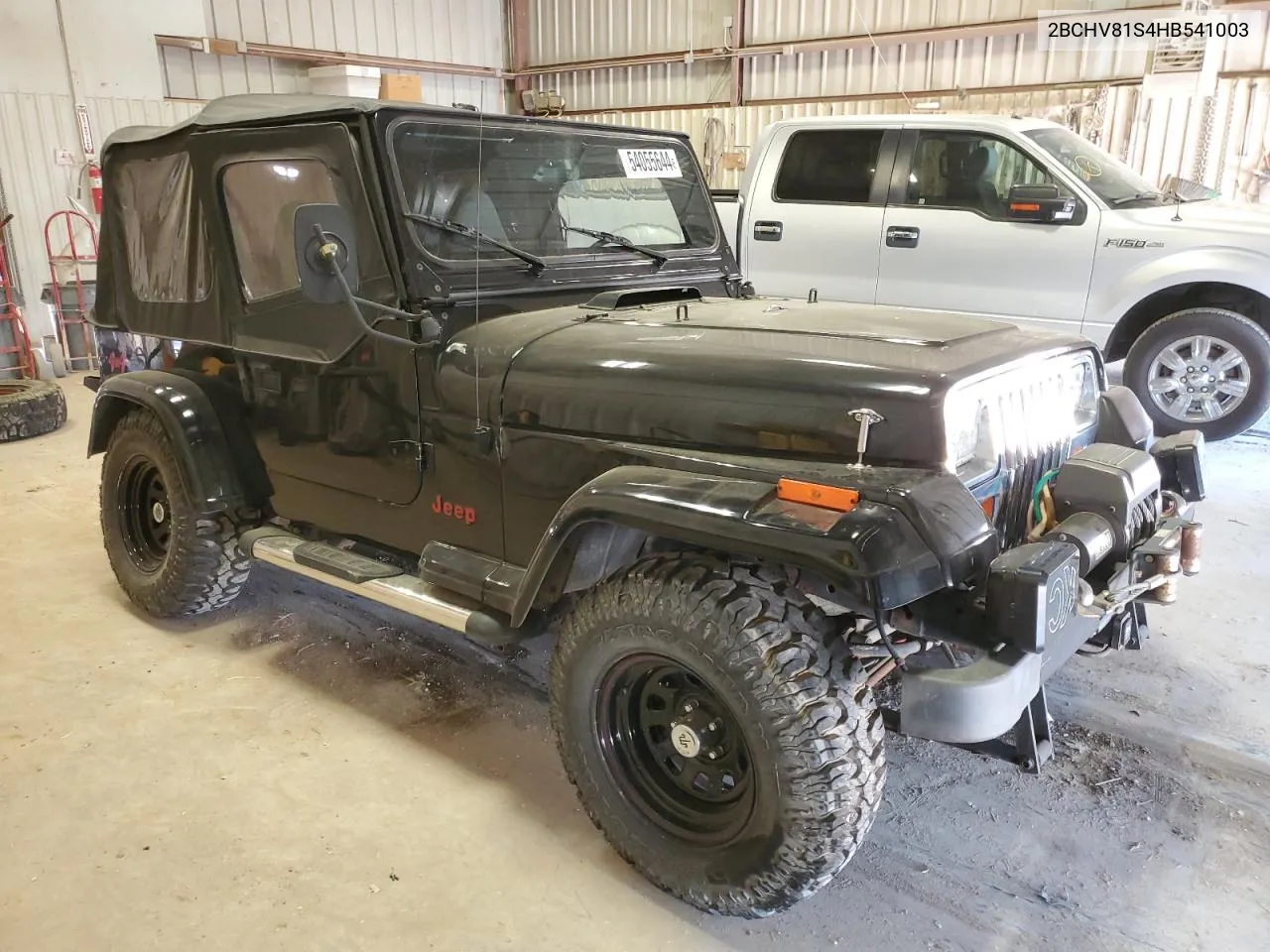 1987 Jeep Wrangler VIN: 2BCHV81S4HB541003 Lot: 54055644