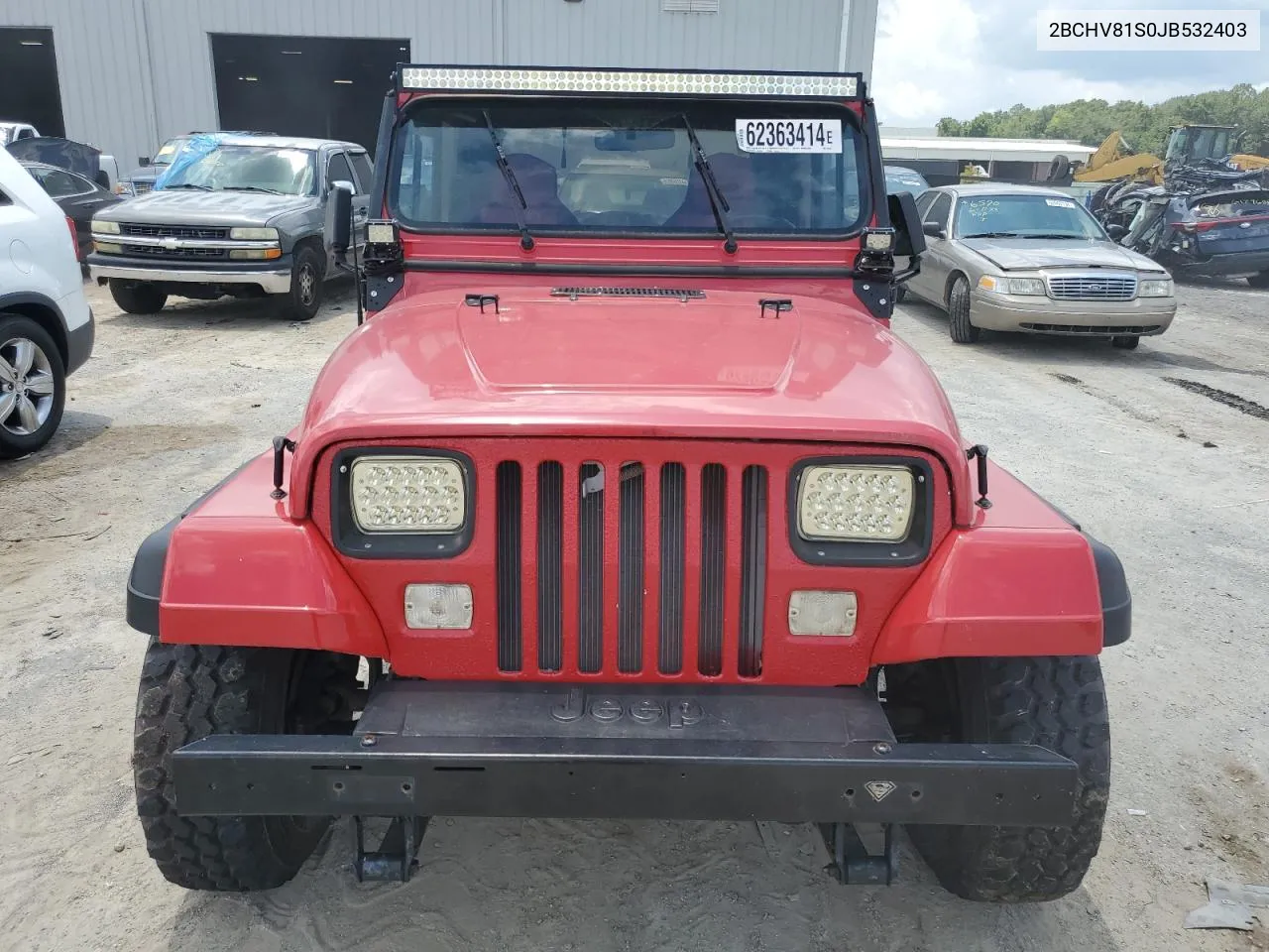 2BCHV81S0JB532403 1988 Jeep Wrangler S