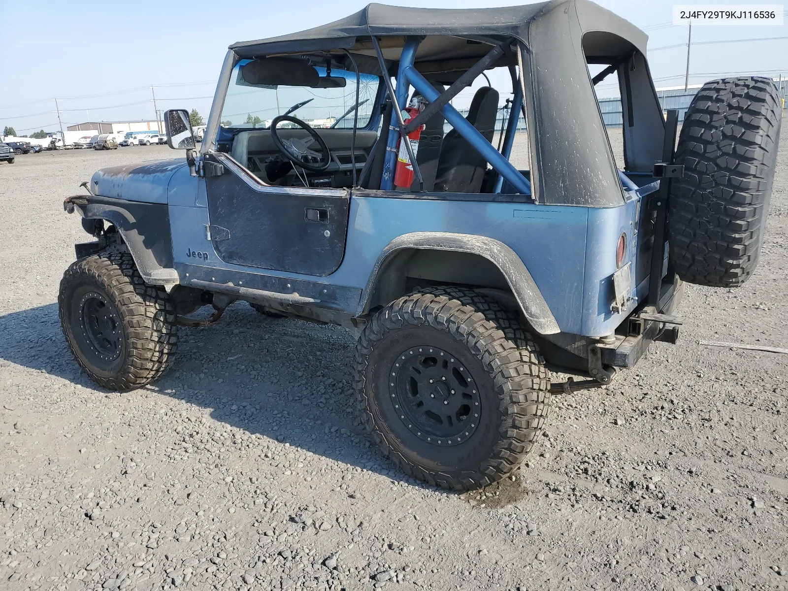 1989 Jeep Wrangler / Yj VIN: 2J4FY29T9KJ116536 Lot: 63391754