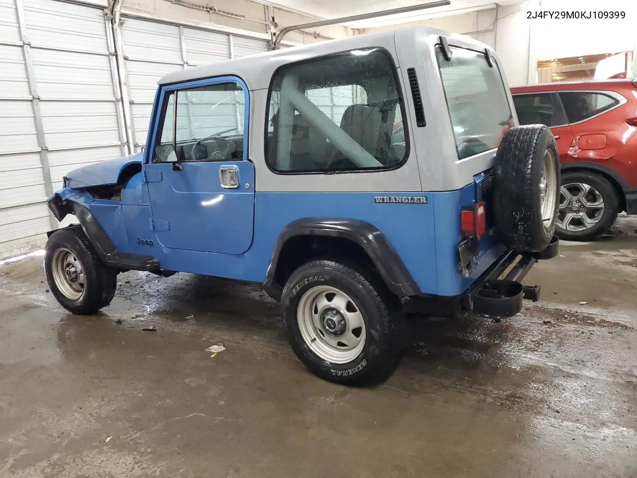 2J4FY29M0KJ109399 1989 Jeep Wrangler / Yj