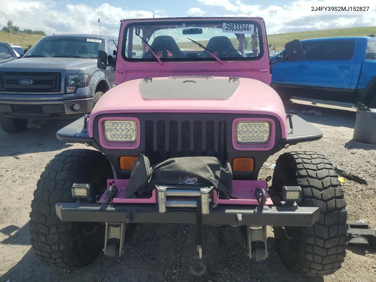 2J4FY39S2MJ152827 1991 Jeep Wrangler / Yj Islander