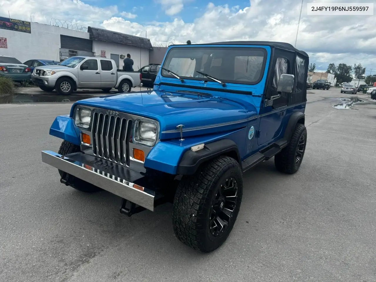 1992 Jeep Wrangler / Yj S VIN: 2J4FY19P6NJ559597 Lot: 50470745