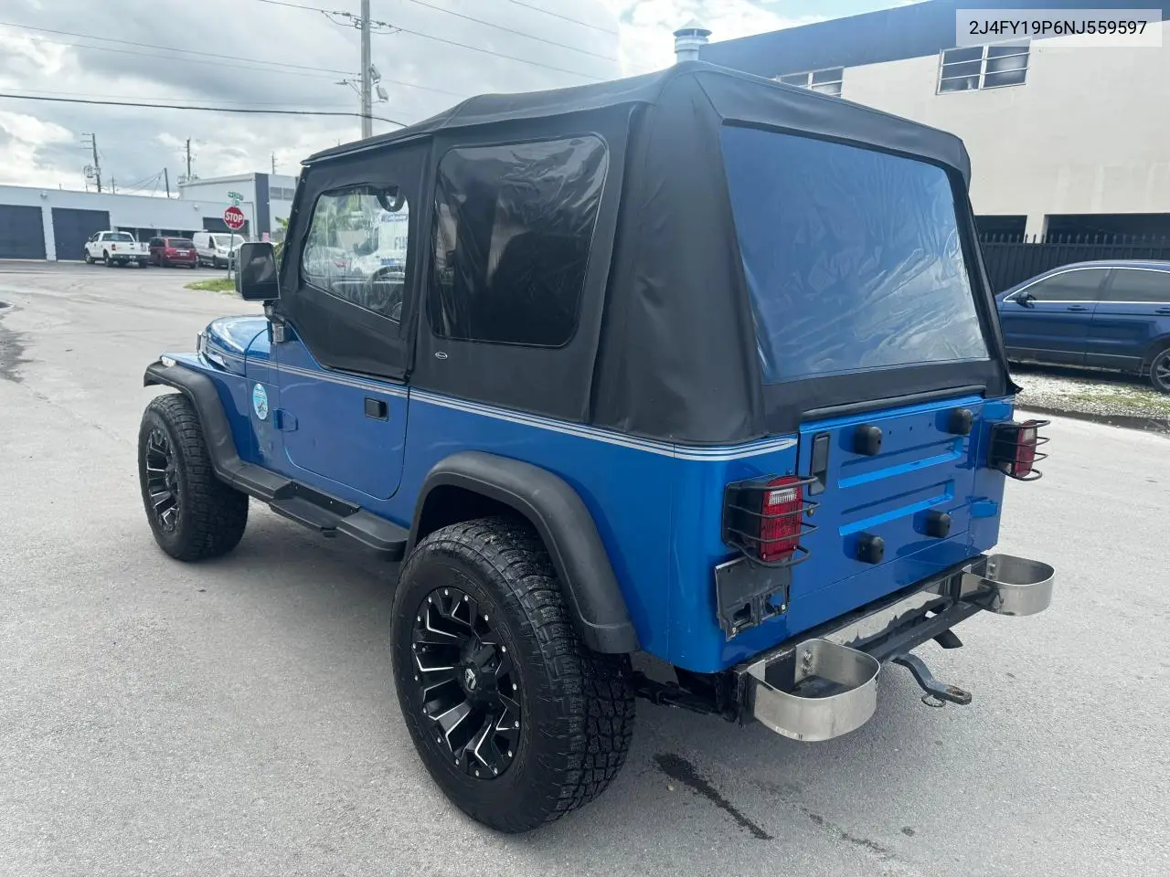 1992 Jeep Wrangler / Yj S VIN: 2J4FY19P6NJ559597 Lot: 50470745