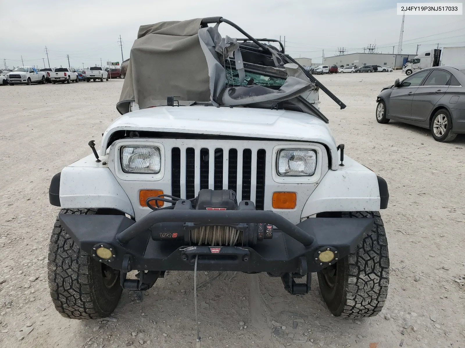 2J4FY19P3NJ517033 1992 Jeep Wrangler / Yj S