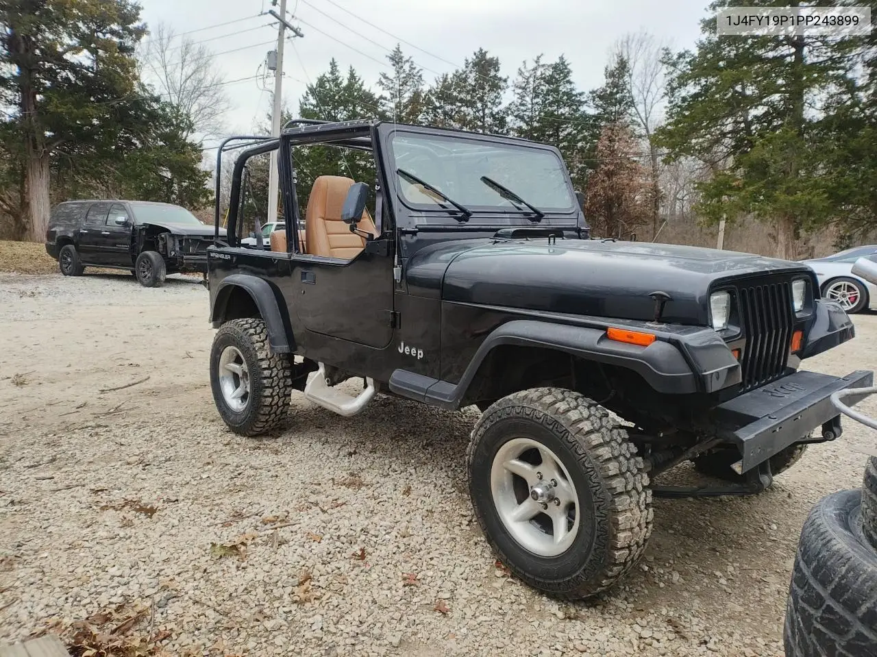 1993 Jeep Wrangler / Yj S VIN: 1J4FY19P1PP243899 Lot: 49513795
