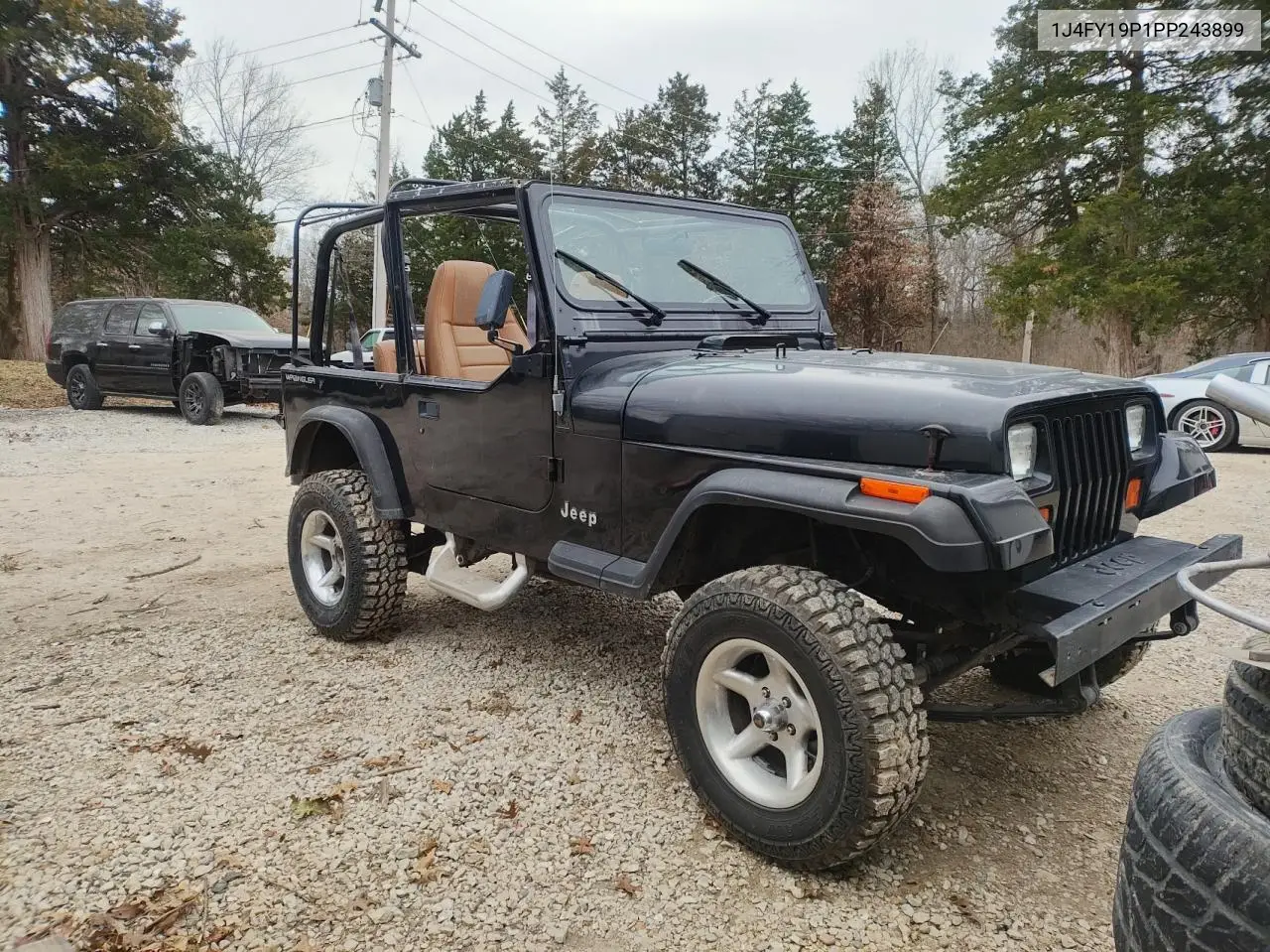 1993 Jeep Wrangler / Yj S VIN: 1J4FY19P1PP243899 Lot: 49513795