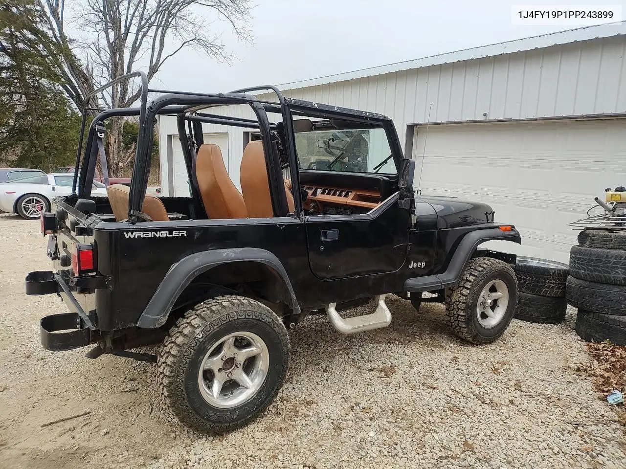 1993 Jeep Wrangler / Yj S VIN: 1J4FY19P1PP243899 Lot: 49513795