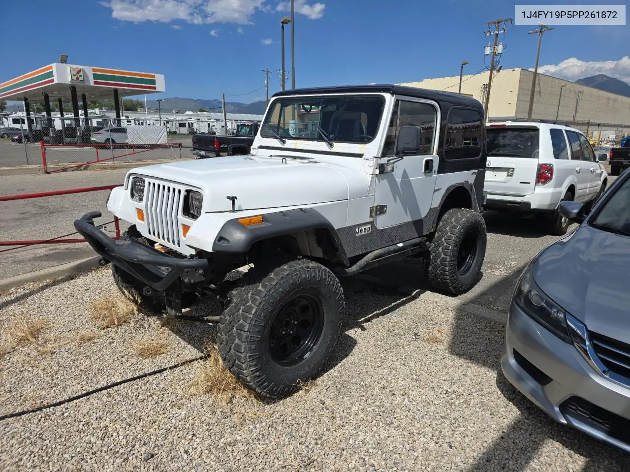 1993 Jeep Wrangler / Yj S VIN: 1J4FY19P5PP261872 Lot: 58435955