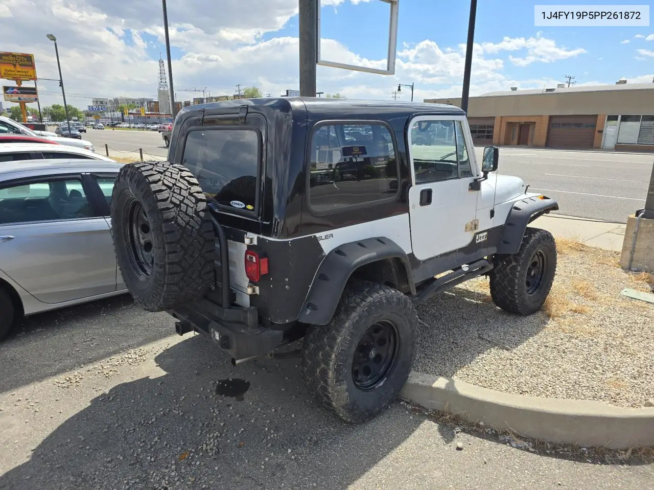 1993 Jeep Wrangler / Yj S VIN: 1J4FY19P5PP261872 Lot: 58435955