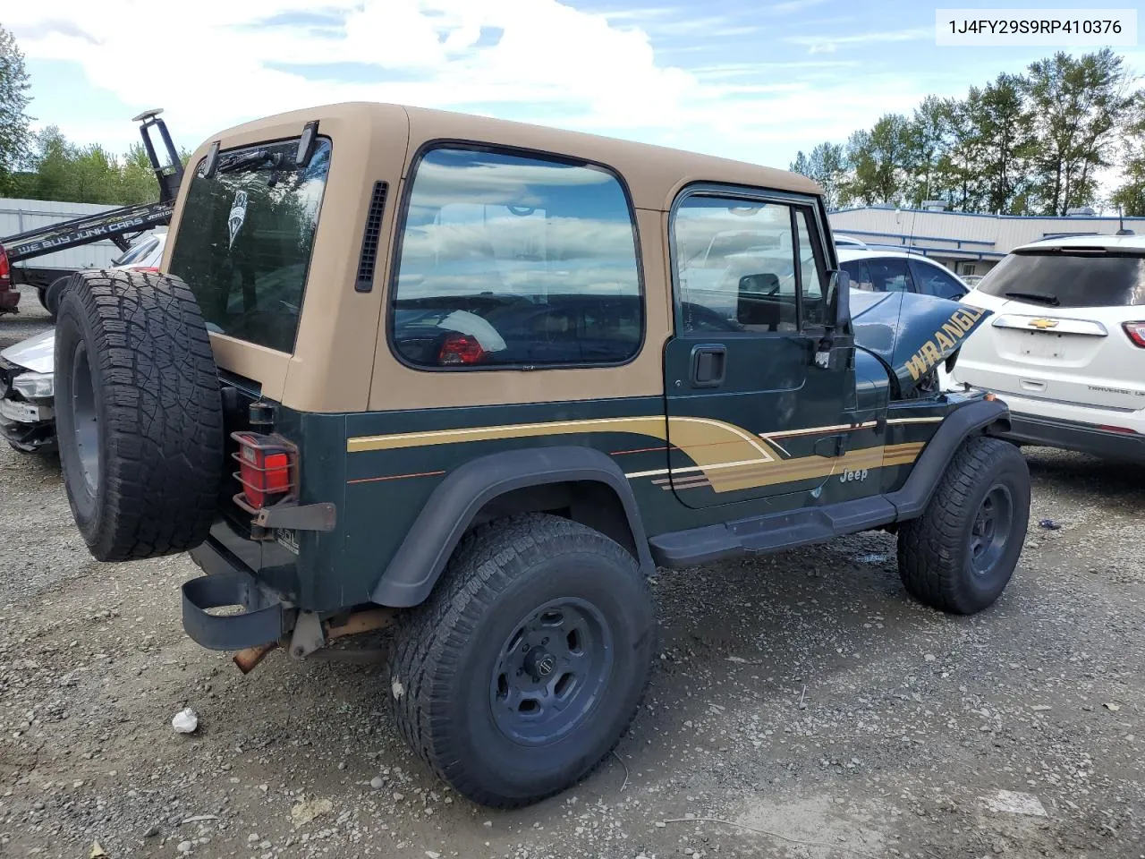 1994 Jeep Wrangler / Yj Se VIN: 1J4FY29S9RP410376 Lot: 57943084