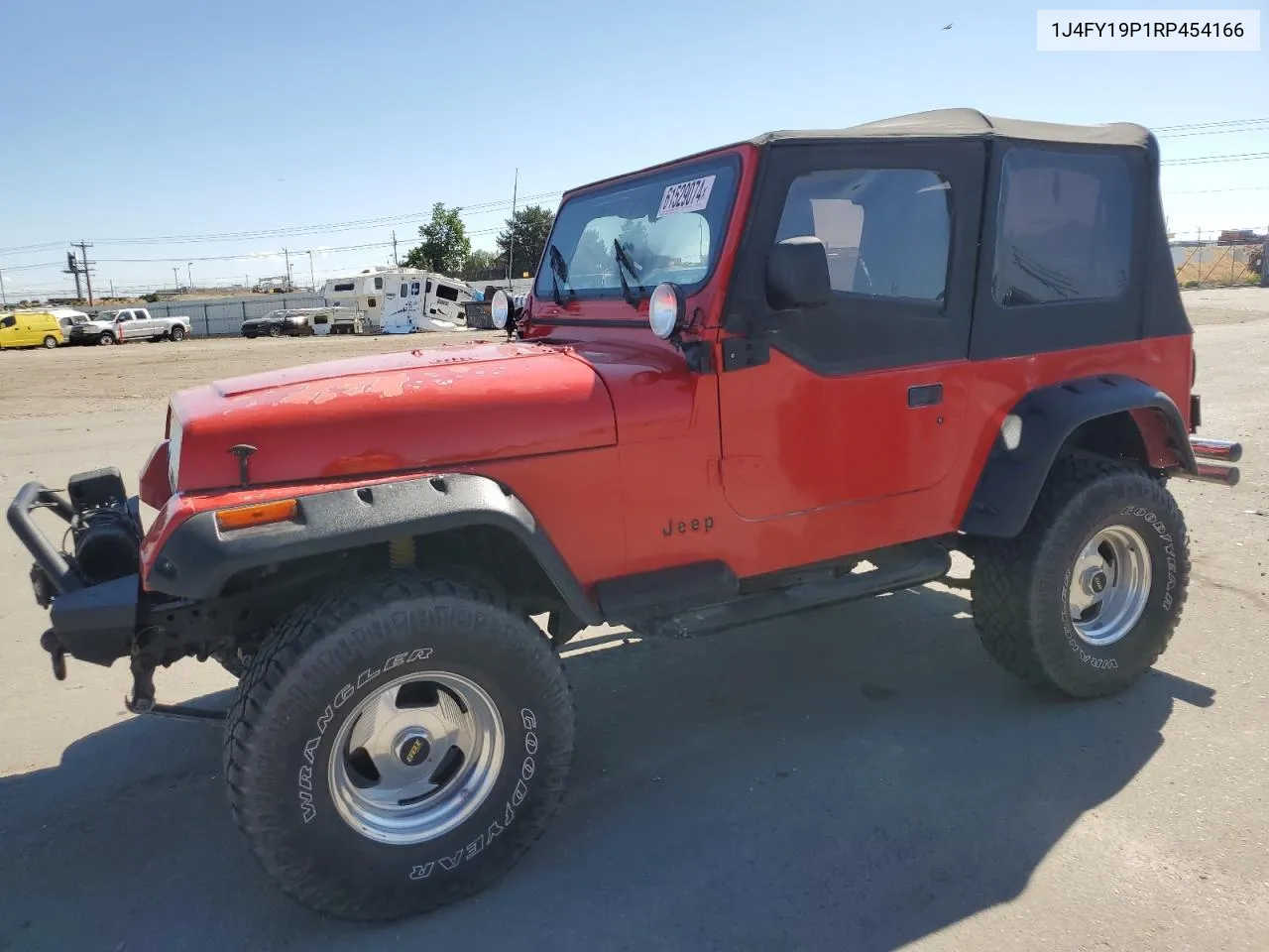 1994 Jeep Wrangler / Yj S VIN: 1J4FY19P1RP454166 Lot: 61529074