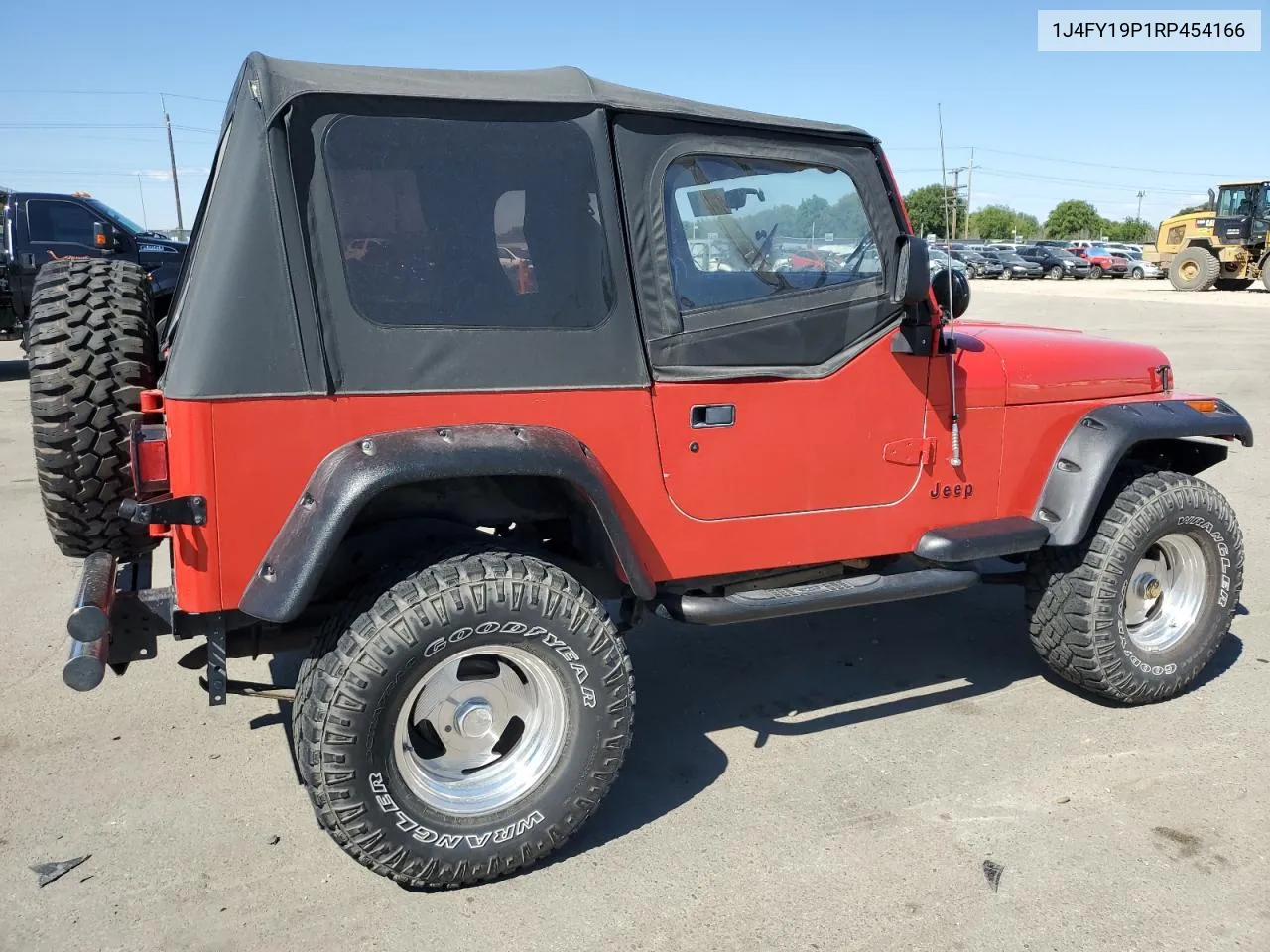 1994 Jeep Wrangler / Yj S VIN: 1J4FY19P1RP454166 Lot: 61529074