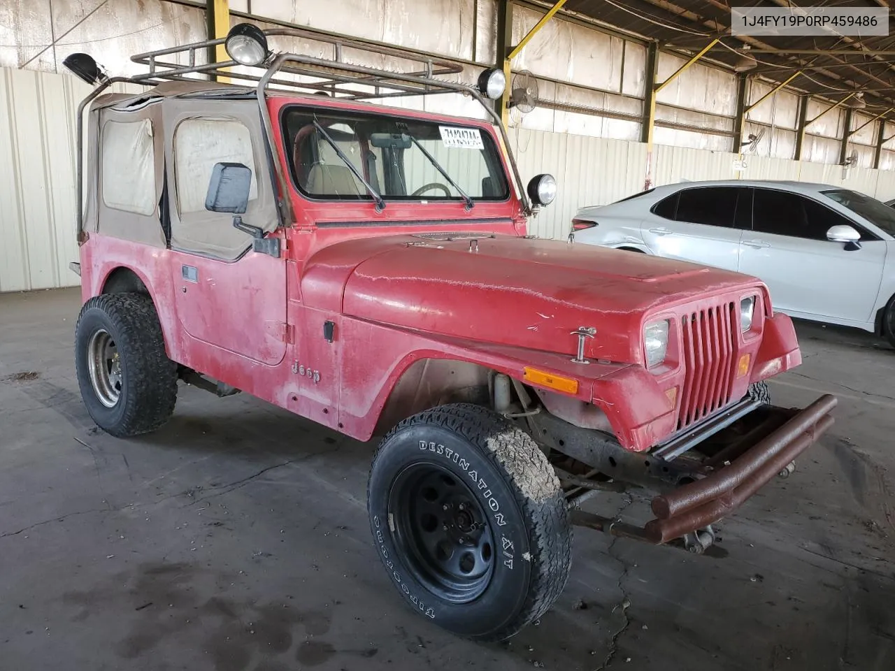 1994 Jeep Wrangler / Yj S VIN: 1J4FY19P0RP459486 Lot: 71434744