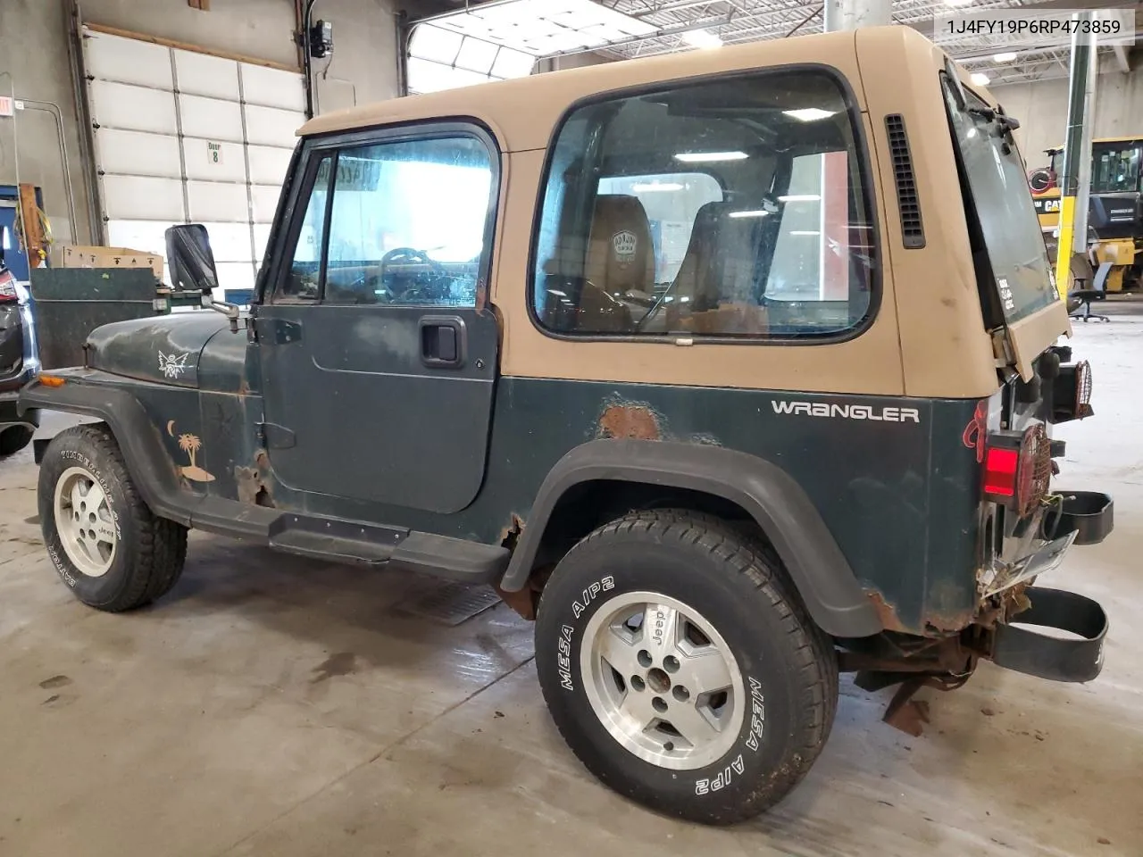 1994 Jeep Wrangler / Yj S VIN: 1J4FY19P6RP473859 Lot: 72422304